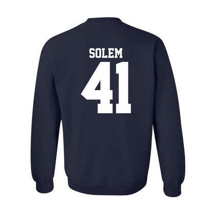 UC Davis - NCAA Baseball : Eli Solem - Classic Shersey Crewneck Sweatshirt-1