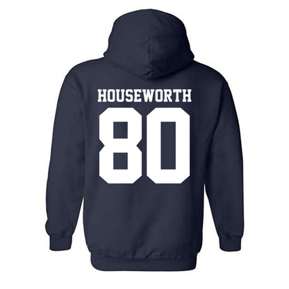 UC Davis - NCAA Football : Jake Houseworth - Classic Shersey Hooded Sweatshirt-1