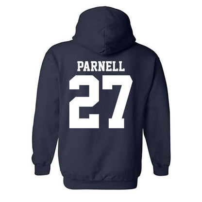 UC Davis - NCAA Football : Koen Parnell - Classic Shersey Hooded Sweatshirt-1