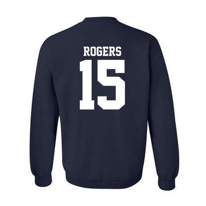 UC Davis - NCAA Football : Jordan Rogers - Classic Shersey Crewneck Sweatshirt-1
