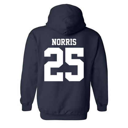 UC Davis - NCAA Women's Basketball : Megan Norris - Classic Shersey Hooded Sweatshirt-1