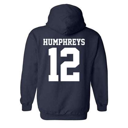 UC Davis - NCAA Women's Soccer : Summer Humphreys - Classic Shersey Hooded Sweatshirt-1