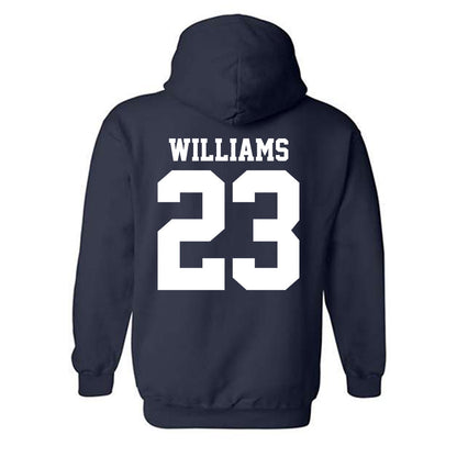 UC Davis - NCAA Football : Winston Williams - Classic Shersey Hooded Sweatshirt-1