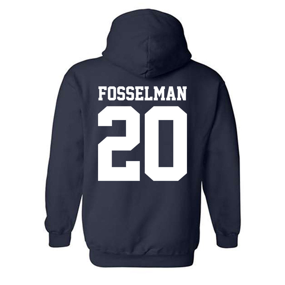 UC Davis - NCAA Men's Water Polo : Will Fosselman - Classic Shersey Hooded Sweatshirt-1