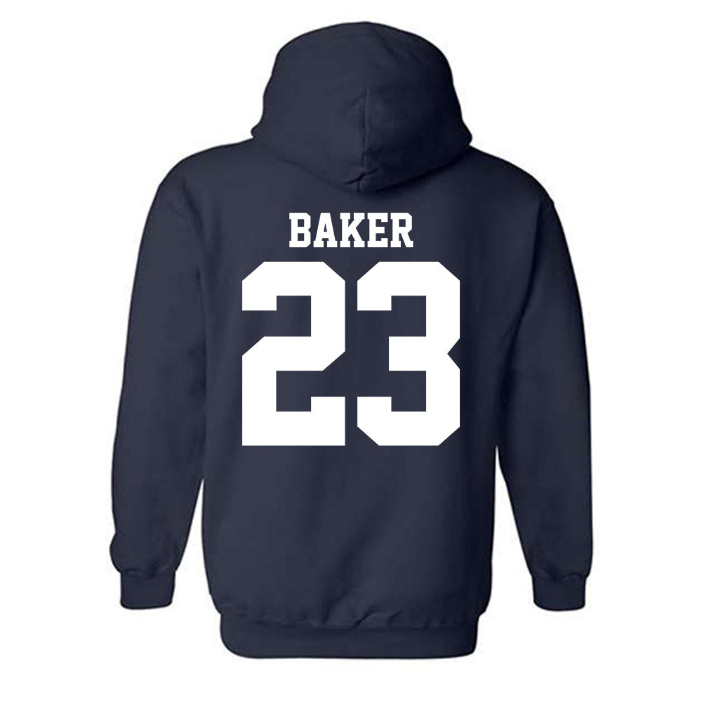 UC Davis - NCAA Women's Basketball : Victoria Baker - Classic Shersey Hooded Sweatshirt-1