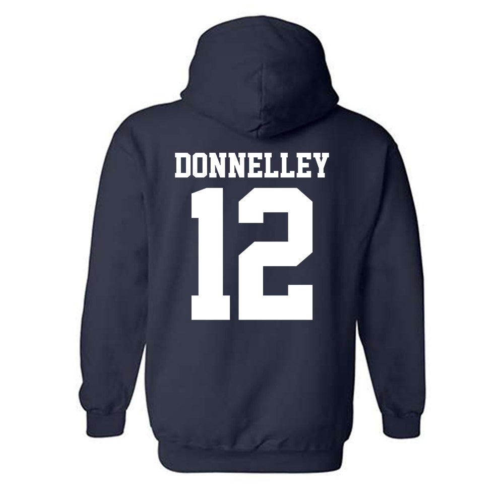 UC Davis - NCAA Women's Lacrosse : Kate Donnelley - Classic Shersey Hooded Sweatshirt-1