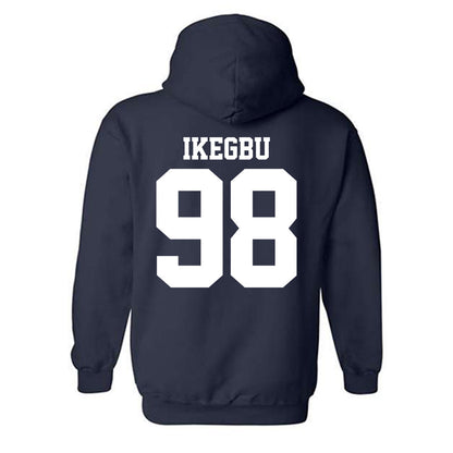 UC Davis - NCAA Football : Ike Ikegbu - Classic Shersey Hooded Sweatshirt-1