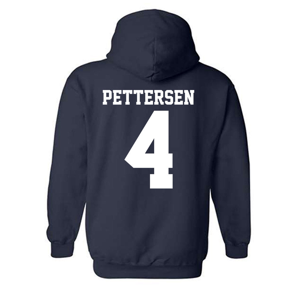 UC Davis - NCAA Baseball : Kyle Pettersen - Classic Shersey Hooded Sweatshirt-1