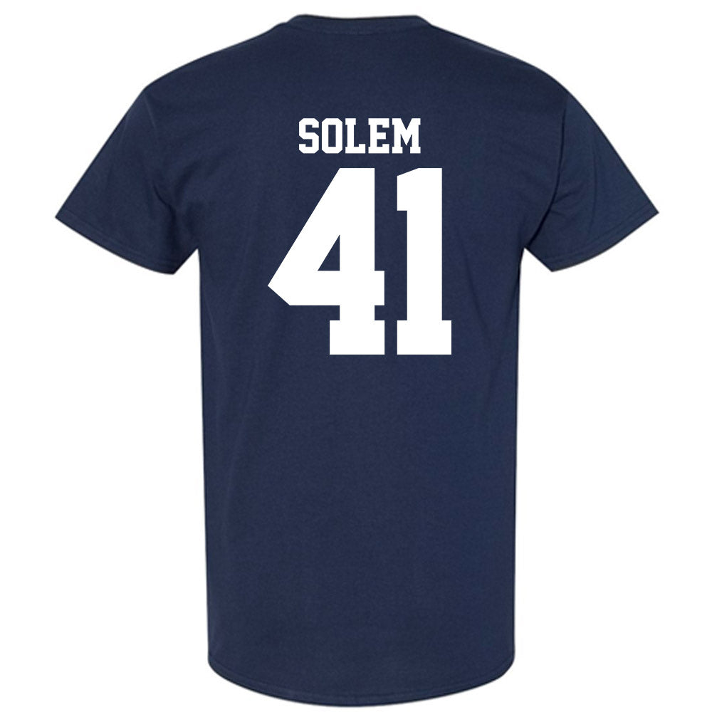 UC Davis - NCAA Baseball : Eli Solem - Classic Shersey T-Shirt-1