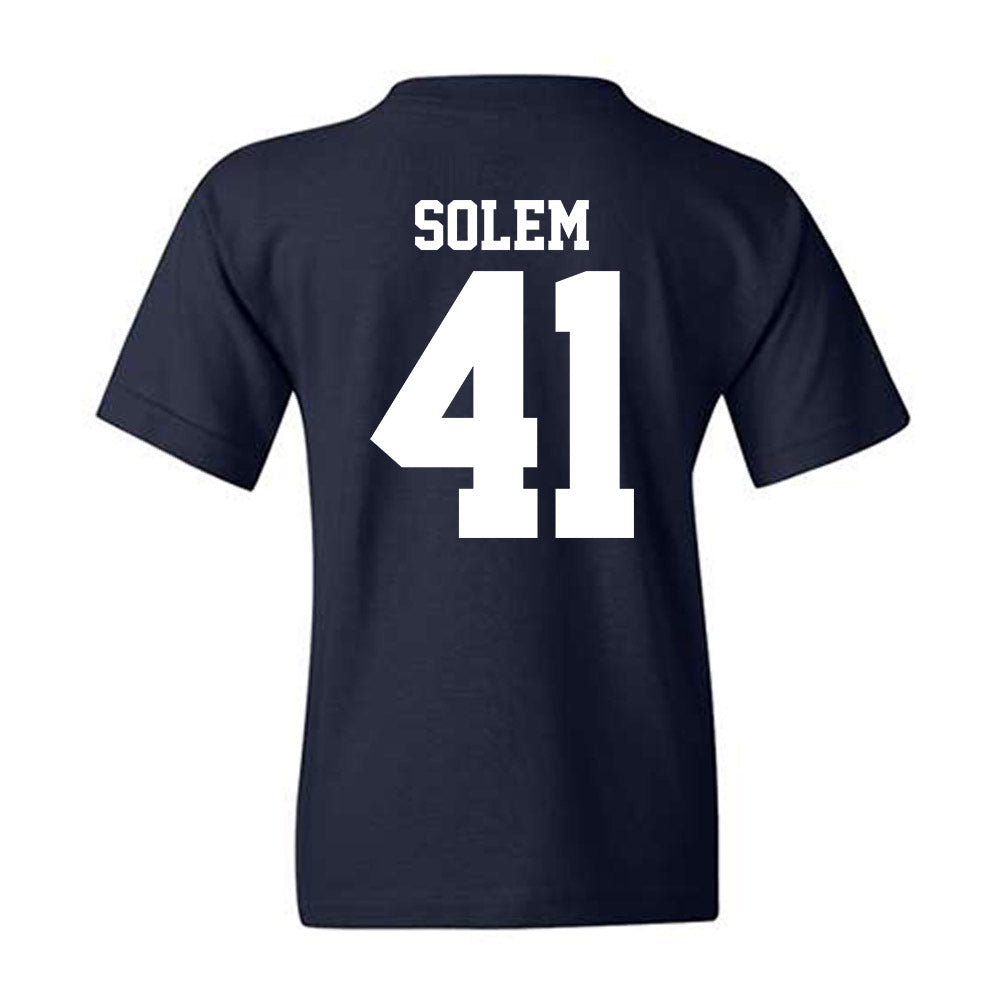 UC Davis - NCAA Baseball : Eli Solem - Classic Shersey Youth T-Shirt-1