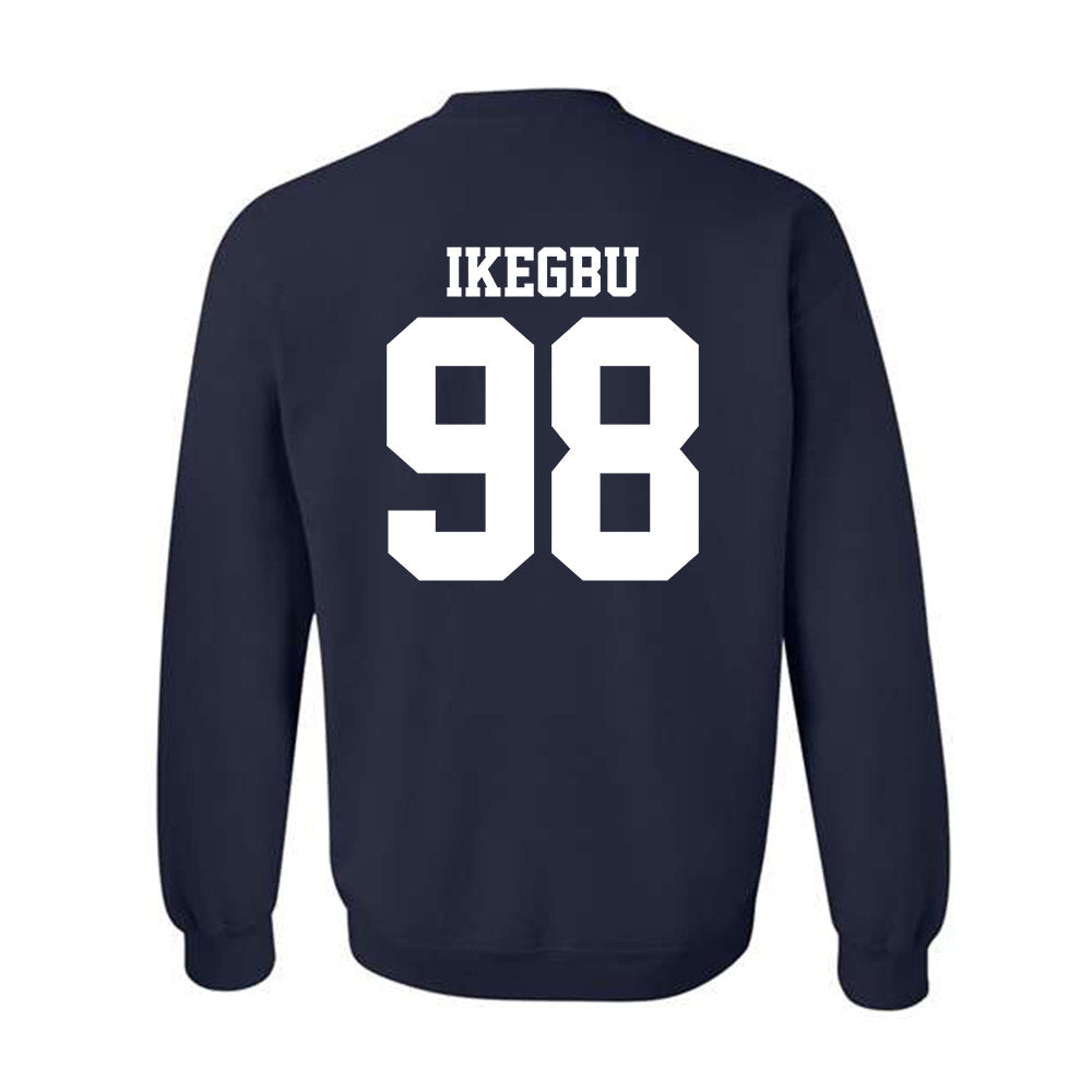 UC Davis - NCAA Football : Ike Ikegbu - Classic Shersey Crewneck Sweatshirt-1