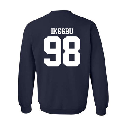 UC Davis - NCAA Football : Ike Ikegbu - Classic Shersey Crewneck Sweatshirt-1