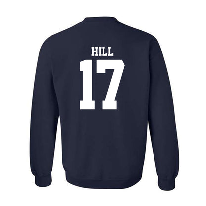 UC Davis - NCAA Football : Kyle Hill - Classic Shersey Crewneck Sweatshirt-1