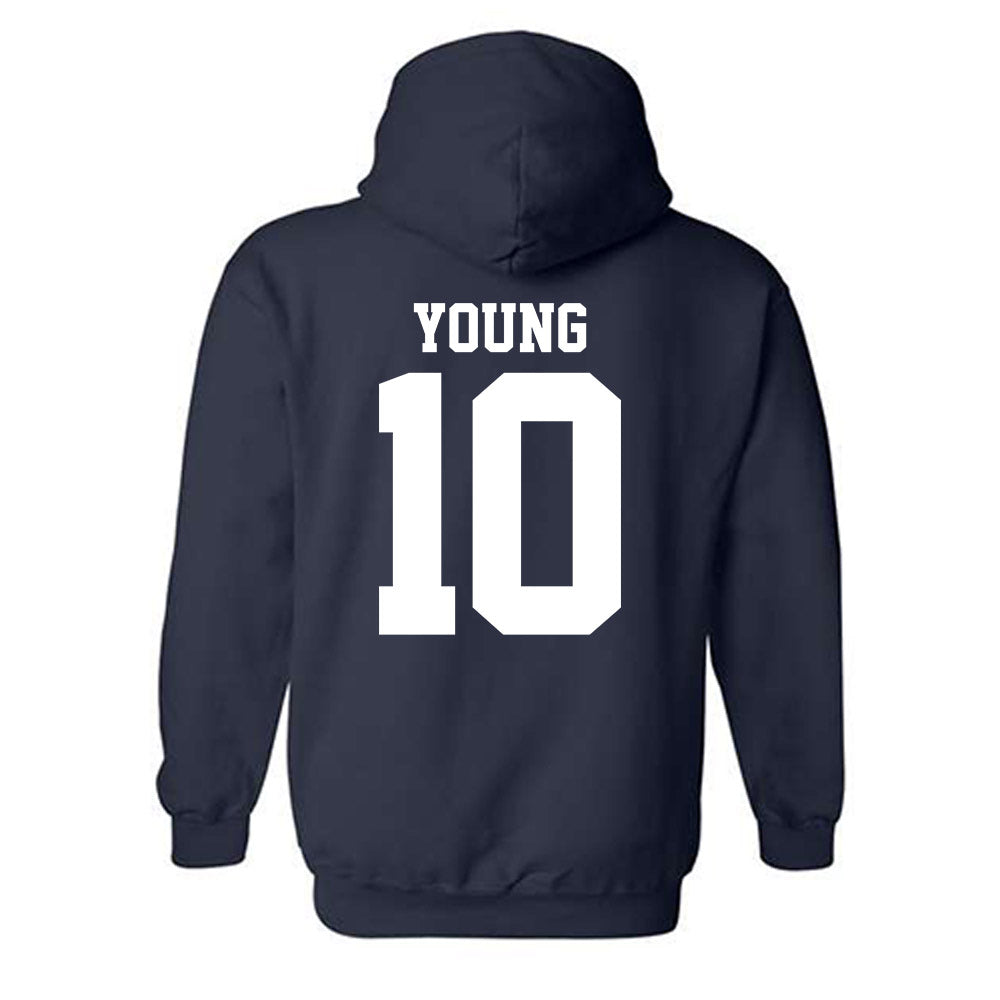UC Davis - NCAA Women's Basketball : Tegan Young - Classic Shersey Hooded Sweatshirt-1