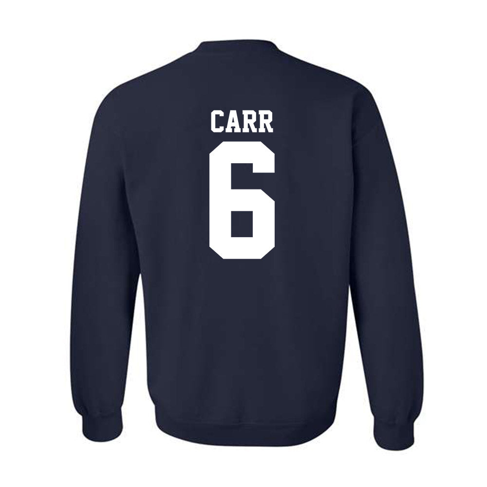 UC Davis - NCAA Football : Trey Carr - Classic Shersey Crewneck Sweatshirt-1