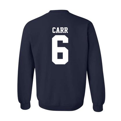 UC Davis - NCAA Football : Trey Carr - Classic Shersey Crewneck Sweatshirt-1