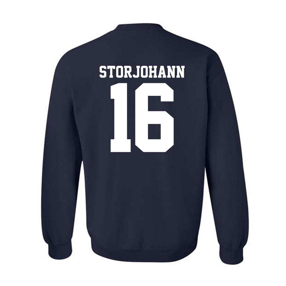 UC Davis - NCAA Baseball : Peter Storjohann - Classic Shersey Crewneck Sweatshirt-1