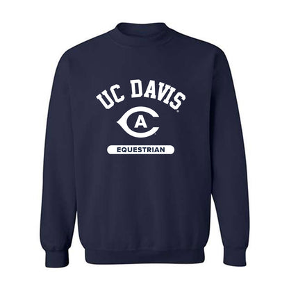 UC Davis - NCAA Equestrian : Elizabeth Schulz - Classic Shersey Crewneck Sweatshirt-0
