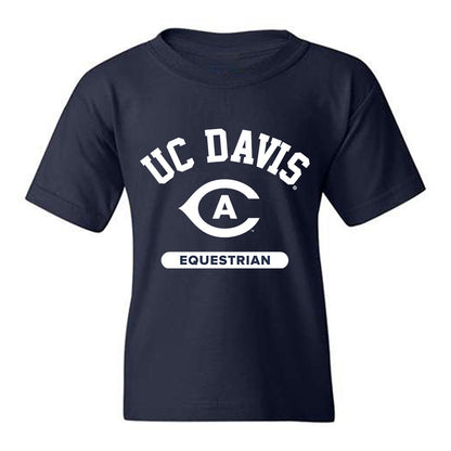 UC Davis - NCAA Equestrian : Mya Clader - Classic Shersey Youth T-Shirt-0