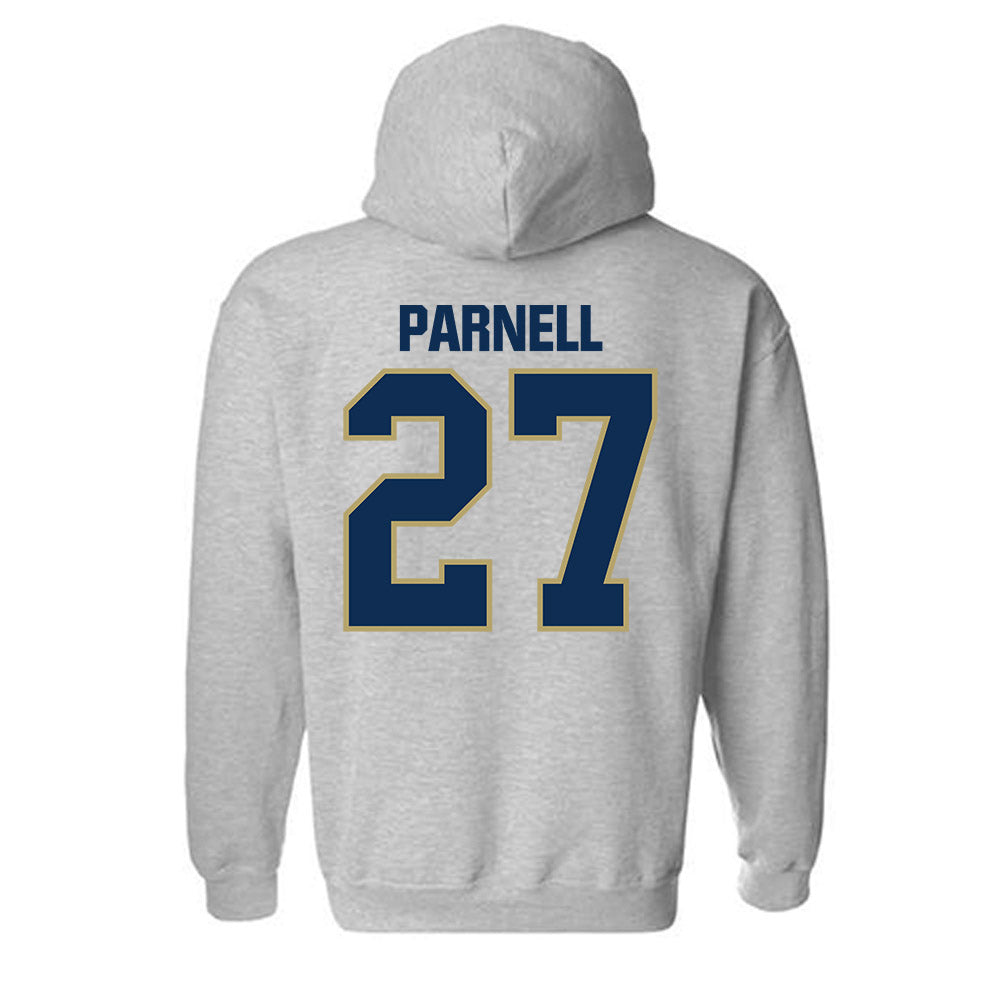 UC Davis - NCAA Football : Koen Parnell - Classic Shersey Hooded Sweatshirt-1
