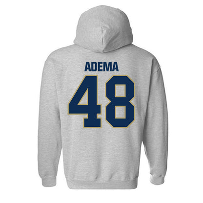 UC Davis - NCAA Football : Joe Adema - Classic Shersey Hooded Sweatshirt-1