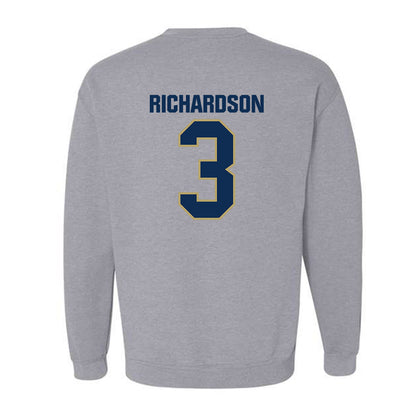 UC Davis - NCAA Football : Ty Richardson - Classic Shersey Crewneck Sweatshirt-1