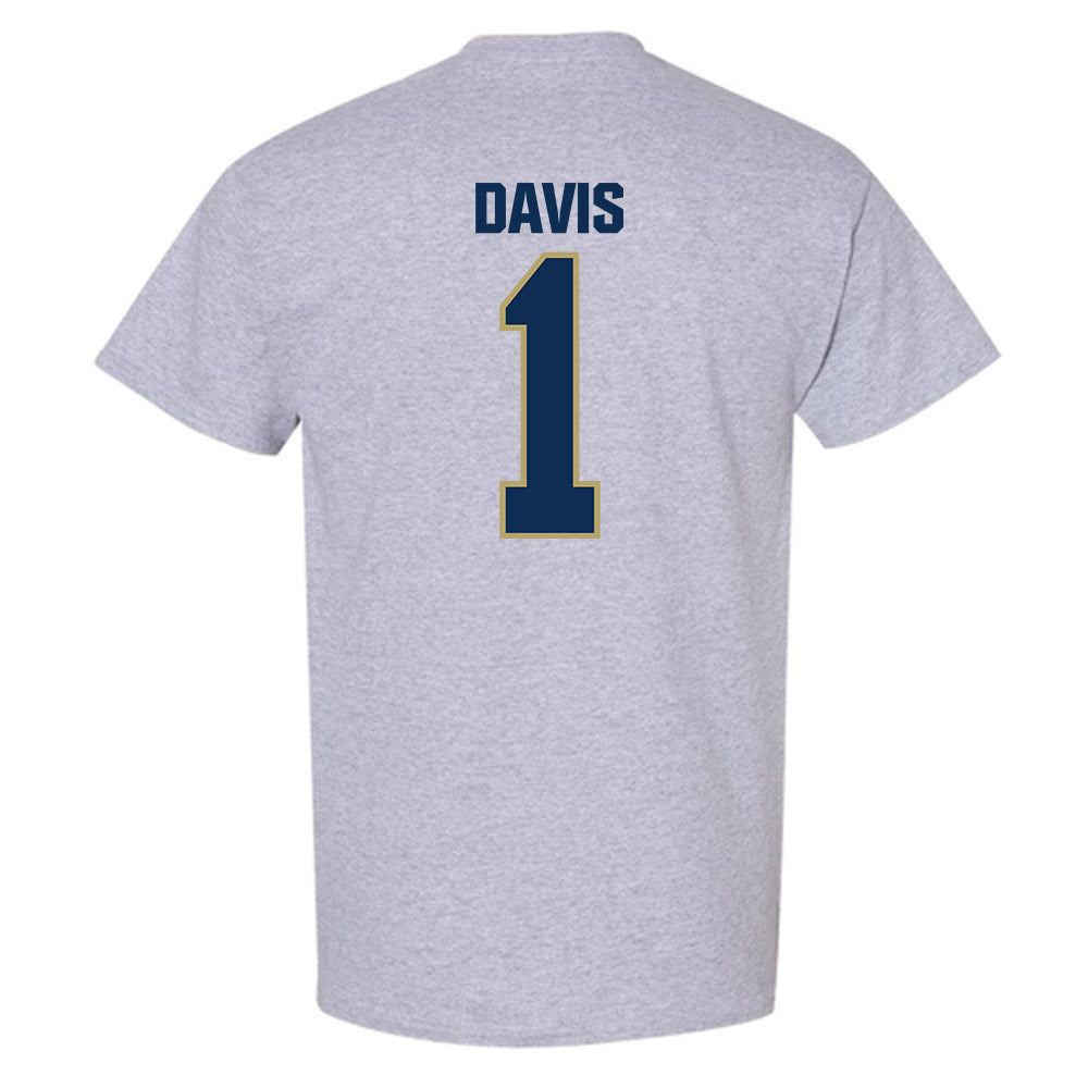 UC Davis - NCAA Women's Basketball : Carrington Davis - Classic Shersey T-Shirt-1