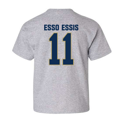 UC Davis - NCAA Men's Basketball : Ylan Esso Essis - Classic Shersey Youth T-Shirt-1