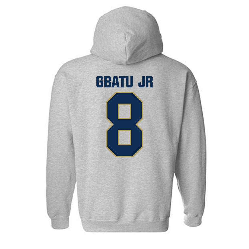 UC Davis - NCAA Football : Samuel Gbatu Jr - Classic Shersey Hooded Sweatshirt-1