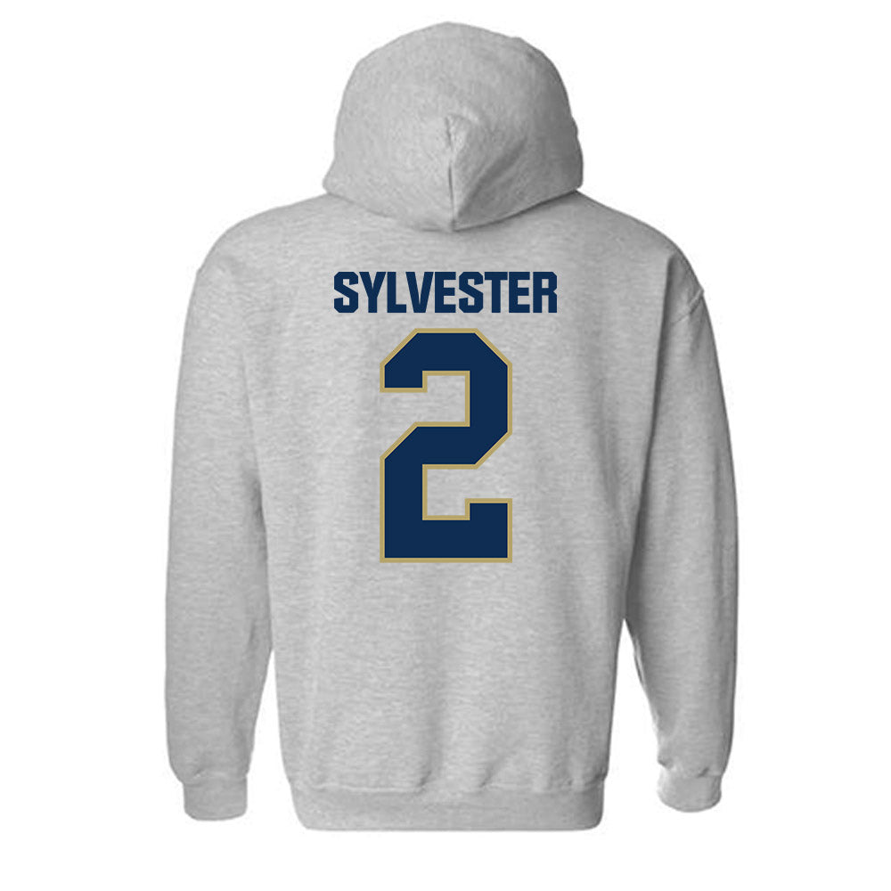 UC Davis - NCAA Football : Chauncey Sylvester - Classic Shersey Hooded Sweatshirt-1