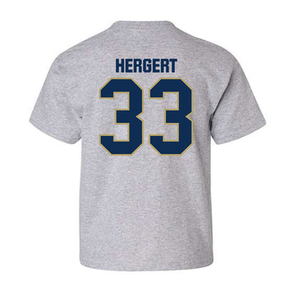 UC Davis - NCAA Football : Conner Hergert - Classic Shersey Youth T-Shirt-1