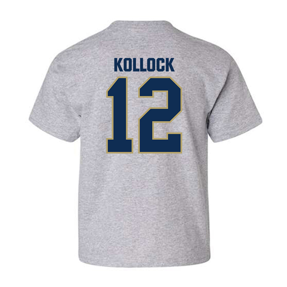 UC Davis - NCAA Football : Jackson Kollock - Classic Shersey Youth T-Shirt-1