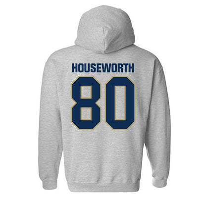 UC Davis - NCAA Football : Jake Houseworth - Classic Shersey Hooded Sweatshirt-1