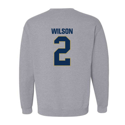 UC Davis - NCAA Men's Basketball : Marcus Wilson - Classic Shersey Crewneck Sweatshirt-1