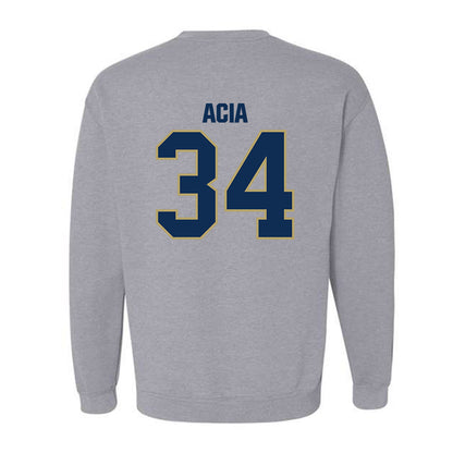 UC Davis - NCAA Football : Kai Acia - Classic Shersey Crewneck Sweatshirt-1