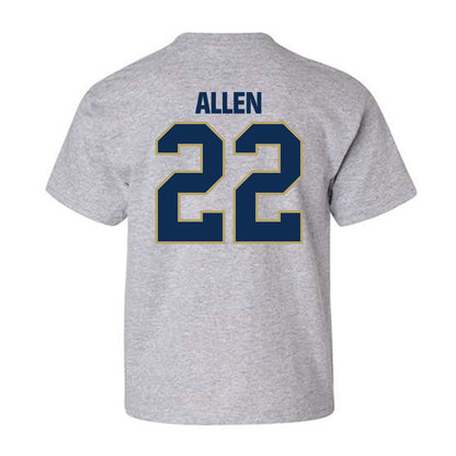 UC Davis - NCAA Football : Charlie Allen - Classic Shersey Youth T-Shirt-1