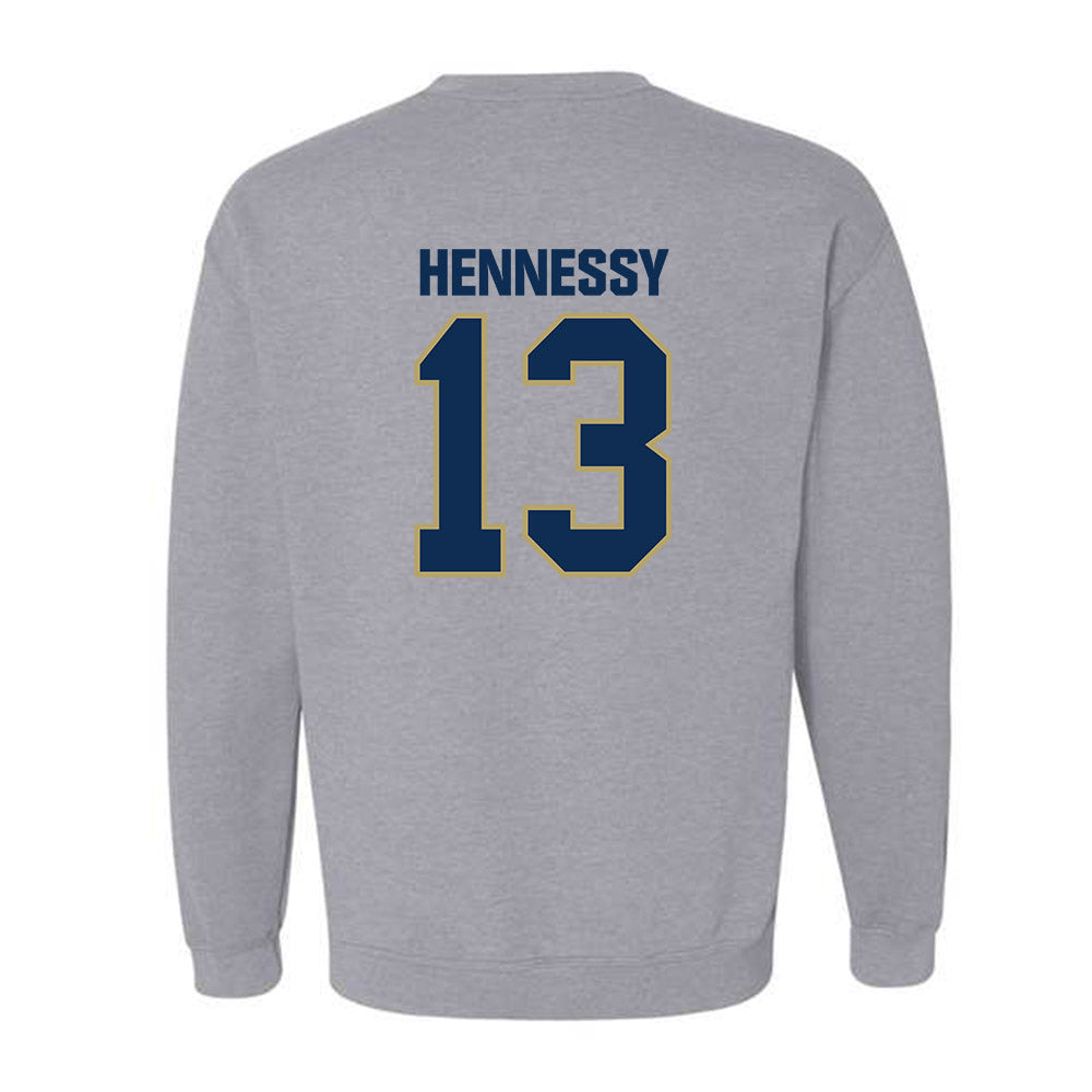 UC Davis - NCAA Football : Tyler Hennessy - Classic Shersey Crewneck Sweatshirt-1