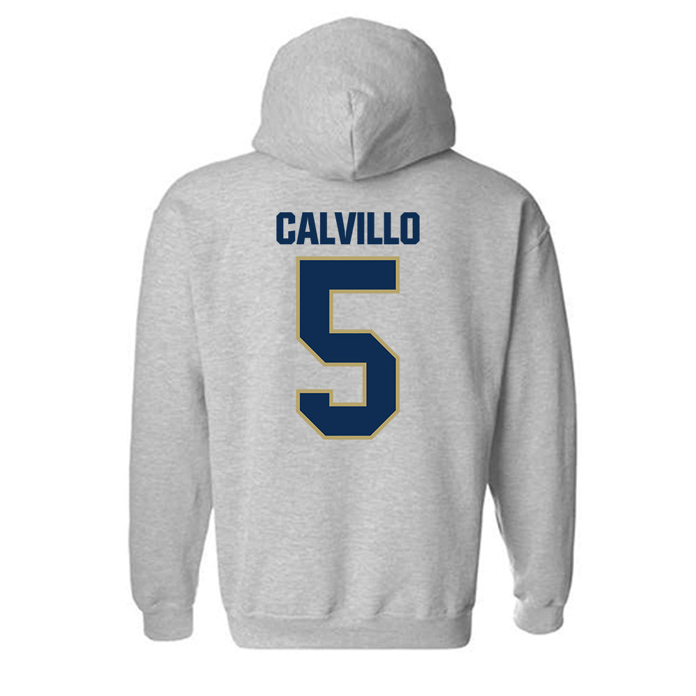 UC Davis - NCAA Softball : Vanessa Calvillo - Classic Shersey Hooded Sweatshirt-1