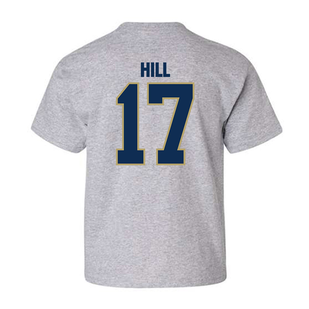 UC Davis - NCAA Football : Kyle Hill - Classic Shersey Youth T-Shirt-1