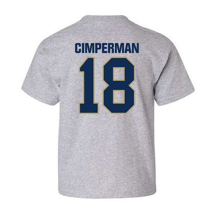 UC Davis - NCAA Women's Lacrosse : Annie Cimperman - Classic Shersey Youth T-Shirt-1