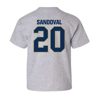 UC Davis - NCAA Women's Soccer : Karla Sandoval - Classic Shersey Youth T-Shirt-1