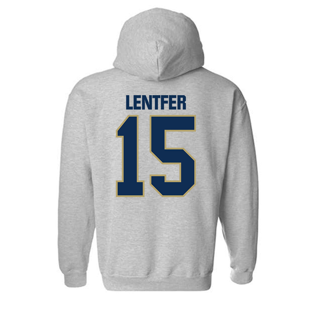 UC Davis - NCAA Women's Basketball : Sophie Lentfer - Classic Shersey Hooded Sweatshirt-1