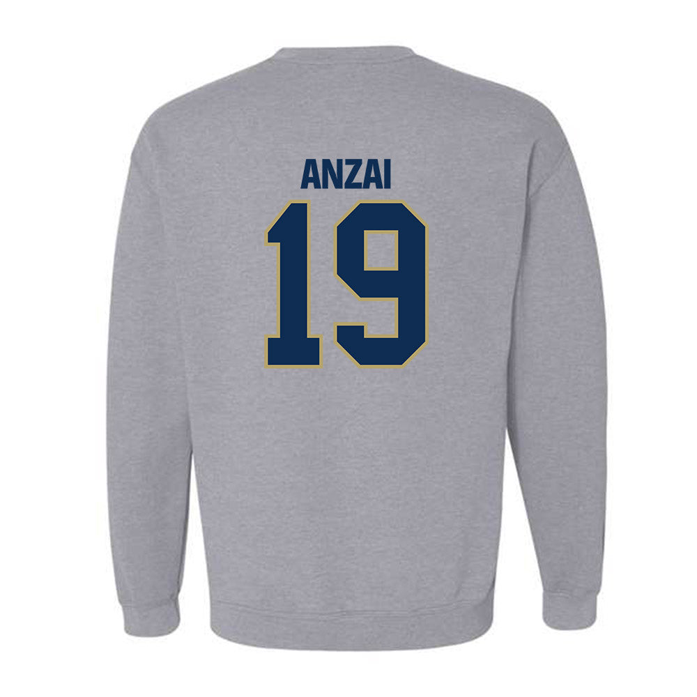 UC Davis - NCAA Baseball : Keenan Anzai - Classic Shersey Crewneck Sweatshirt-1