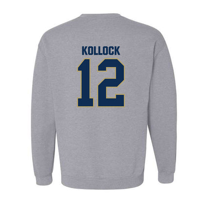 UC Davis - NCAA Football : Jackson Kollock - Classic Shersey Crewneck Sweatshirt-1