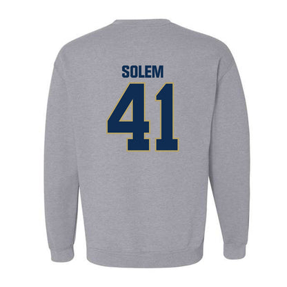 UC Davis - NCAA Baseball : Eli Solem - Classic Shersey Crewneck Sweatshirt-1