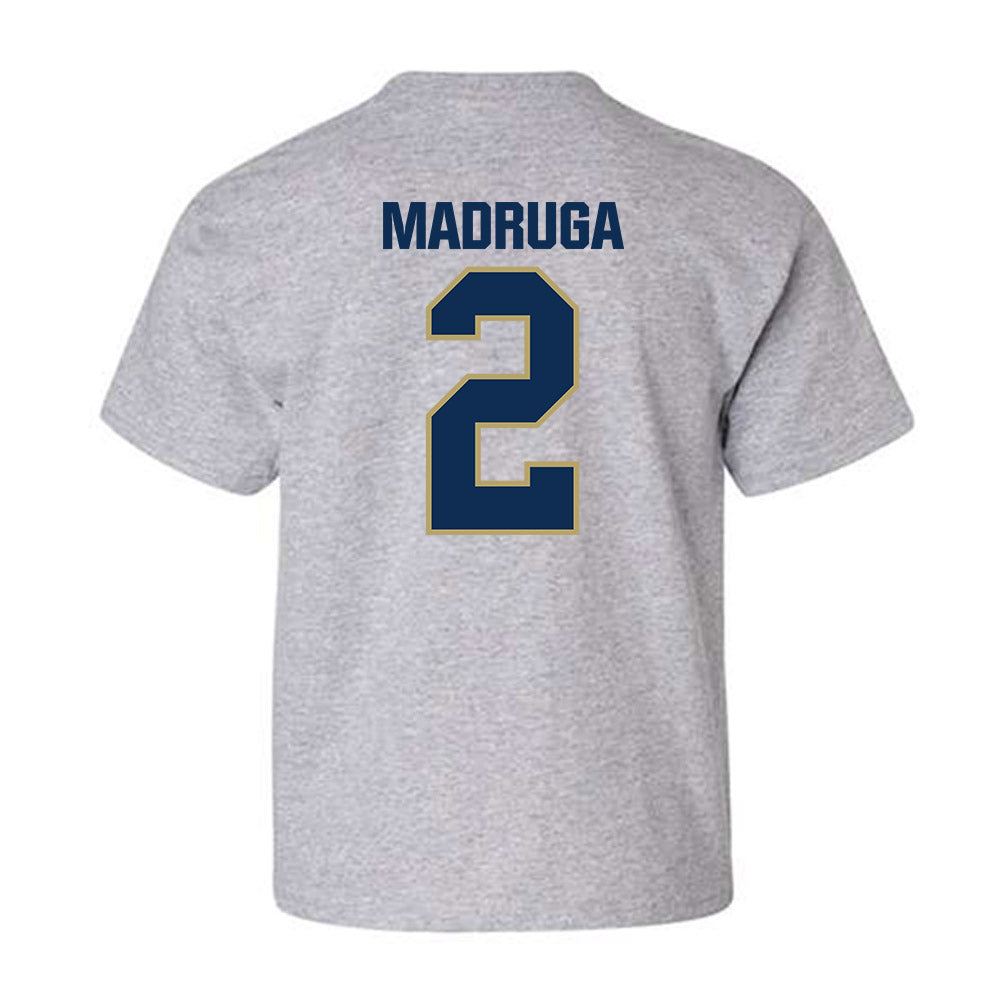 UC Davis - NCAA Football : Macray Madruga - Classic Shersey Youth T-Shirt-1
