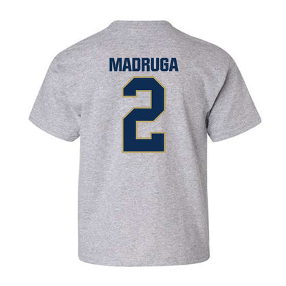 UC Davis - NCAA Football : Macray Madruga - Classic Shersey Youth T-Shirt-1