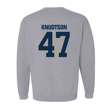 UC Davis - NCAA Football : Jack Knudtson - Classic Shersey Crewneck Sweatshirt-1