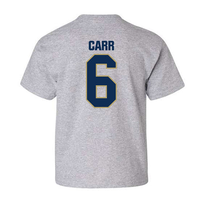 UC Davis - NCAA Football : Trey Carr - Classic Shersey Youth T-Shirt-1