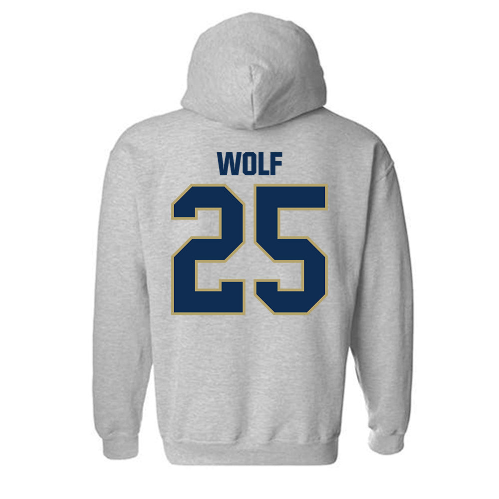 UC Davis - NCAA Men's Water Polo : Cassius Wolf - Classic Shersey Hooded Sweatshirt-1